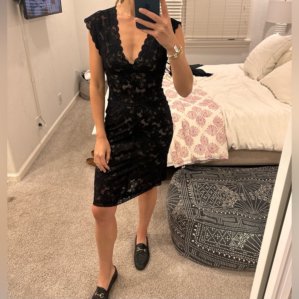 Nicole Miller Lace Dress